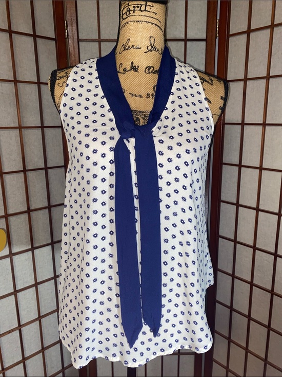 Anthropologie Tops - MaEve by Anthropologie Tie-Neck Sleeveless Top